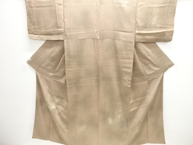 草葉模様刺繍暈し訪問着